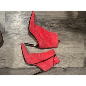 Rag & Bone Wes Suede Stiletto Boots TeaBerry GUC Size 7